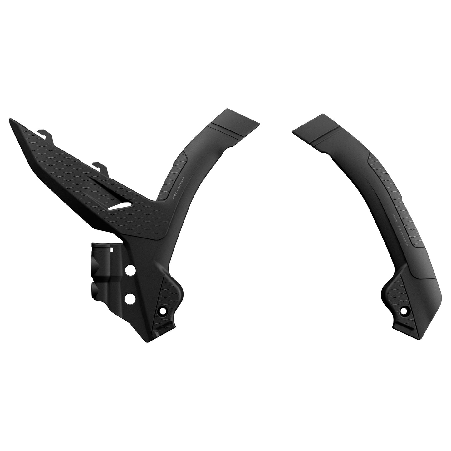 Polisport KTM Frame Guards SX SXF 2023 - 2024 EXC EXCF 24, Black