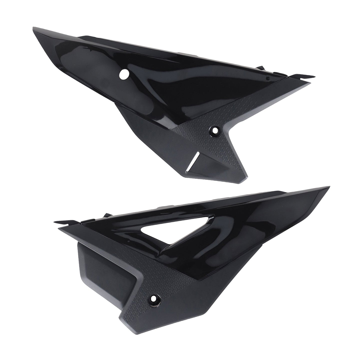 Polisport Honda Side Panels CRF 250 R CRF 450 R 2025, Black