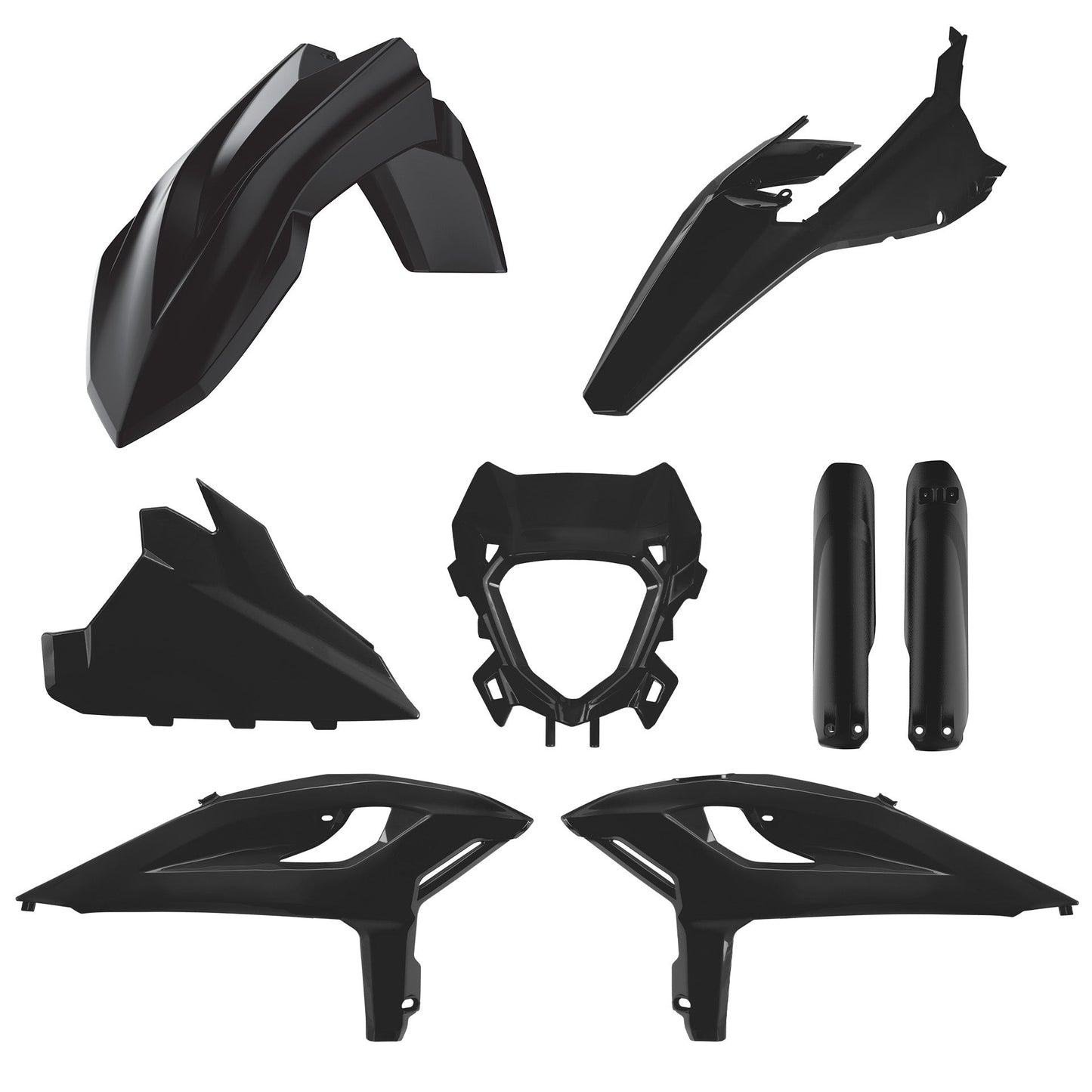 Polisport Beta Plastic Kit RR X-Pro & Racing 2025 - 2026, Black