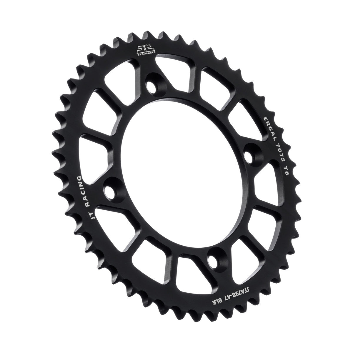 JT Sprockets Aluminium Rear Sprocket Suzuki RM 80 85 1982 - 2023 Yamaha YZ 80 85 1993 - 2025, 46T
