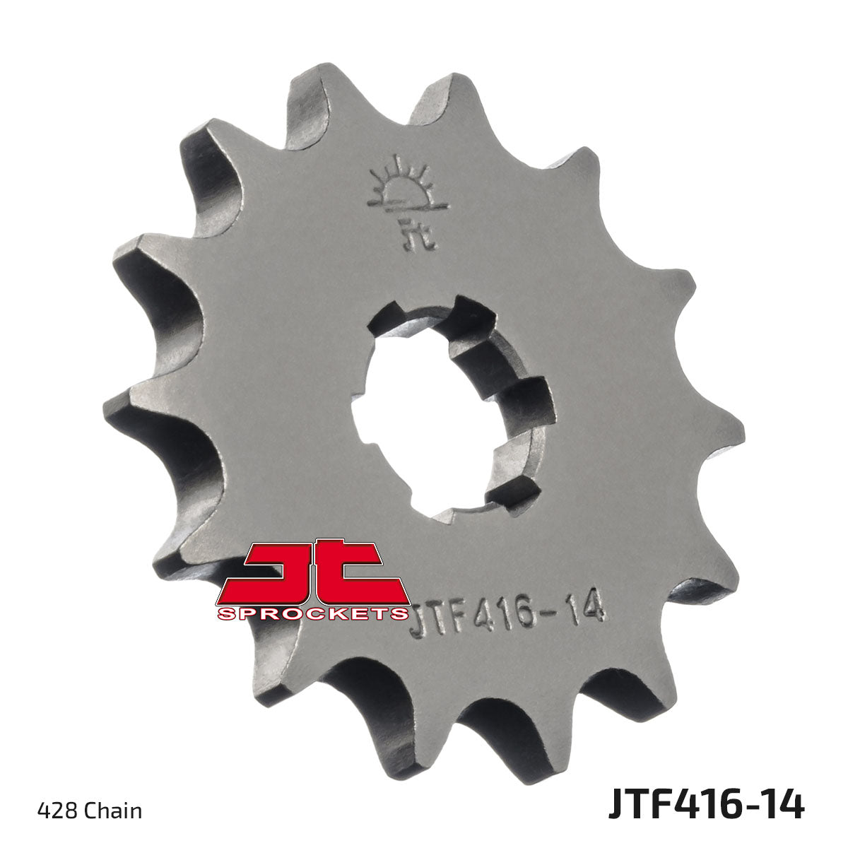 JT Sprockets Steel Front Sprocket Suzuki RM 80 85 1983 - 2023 Yamaha YZ 80 1981 - 2001, 14T