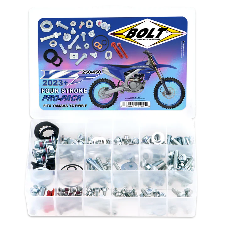 Bolt Motorcycle Hardware Yamaha Pro Pack Bolt Kit YZF 250 2024 - 2025 YZF 450 2023 - 25