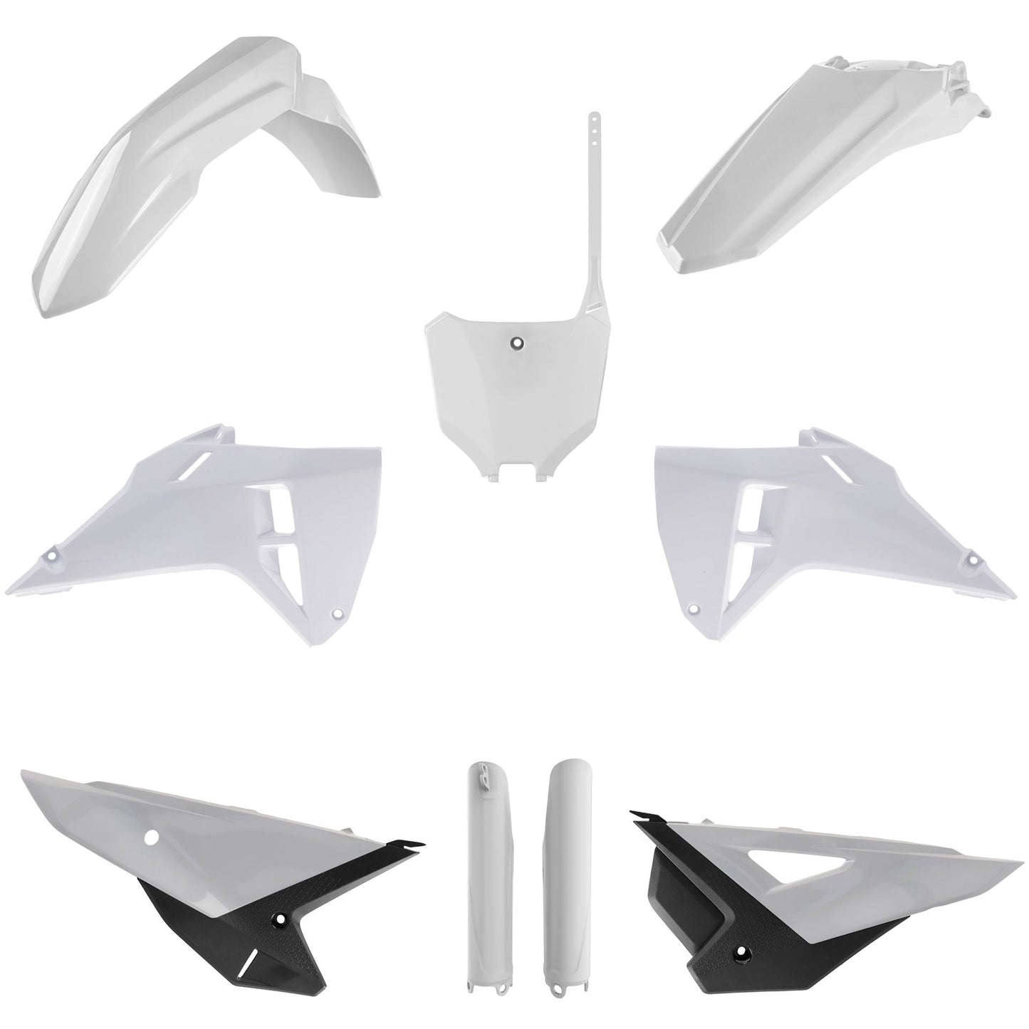 Polisport Honda Plastic Kit CRF 250 R CRF 450 R 2025, White