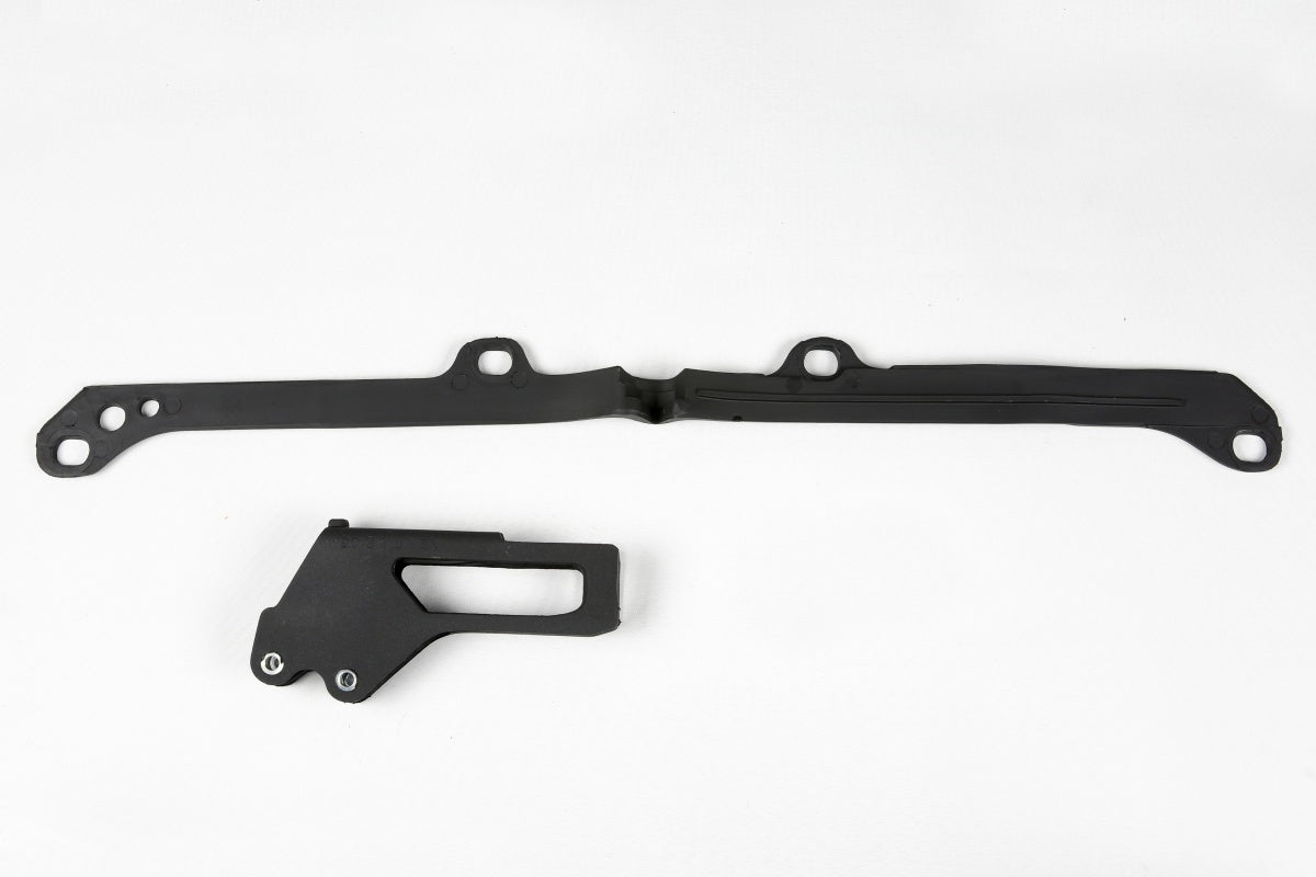 UFO Chain Slider & Guide Kit Yamaha YZ 125 YZ 250 2003 - 2004 YZF 250 450 03 ONLY, Black