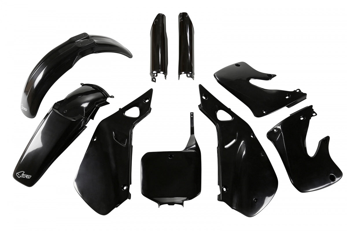 UFO Plastic Kit Honda CR 125 1998 - 1999 CR 250 1997 - 99, Black