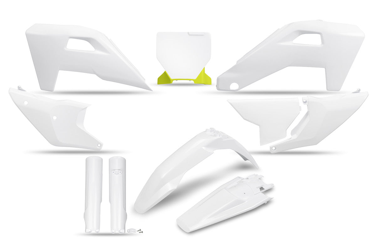 UFO Plastic Kit Husqvarna TC FC 2025, All White