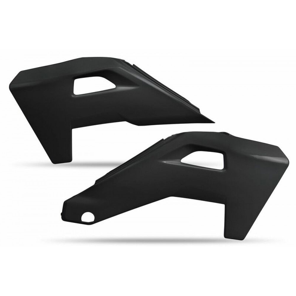 UFO Radiator Scoops Husqvarna TC FC 2025, Black