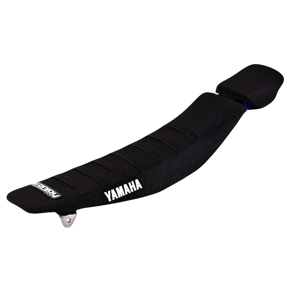 Enjoy Manufacturing Yamaha Seat Cover YZF 250 2014 - 2018 YZF 450 14 - 2017 Ribbed Logo, All Black