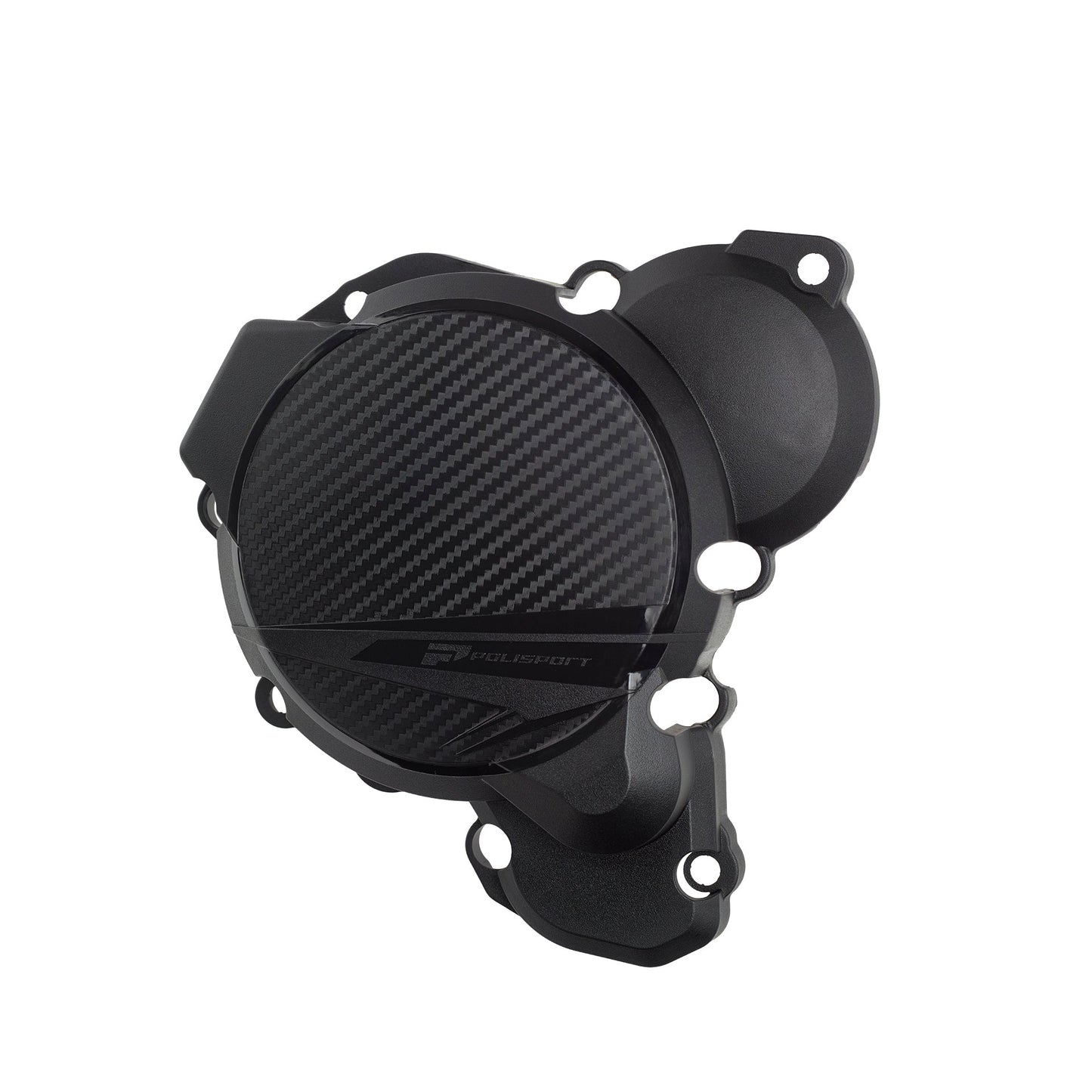 Polisport KTM Husqvarna Gas Gas Ignition Cover Protector EXC TE EC 250 300 2 strokes 2024, Black