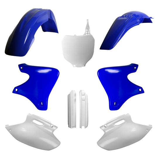 Polisport Yamaha Plastic Kit with Fork Guards YZF 250 2001 - 2002 YZF 426 2000 - 02, Blue