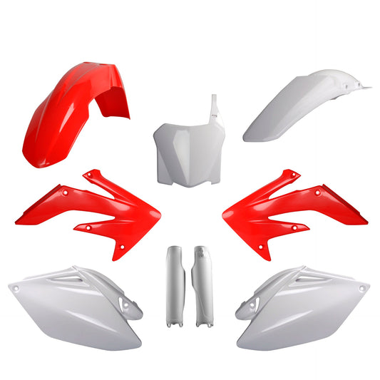 Polisport Honda Plastic Kit with Fork Guards CRF 250 R 2008 - 2009, OEM 09