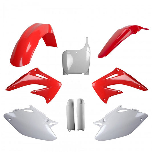Polisport Honda Plastic Kit with Fork Guards CRF 450 R 2002 - 2003, OEM Red