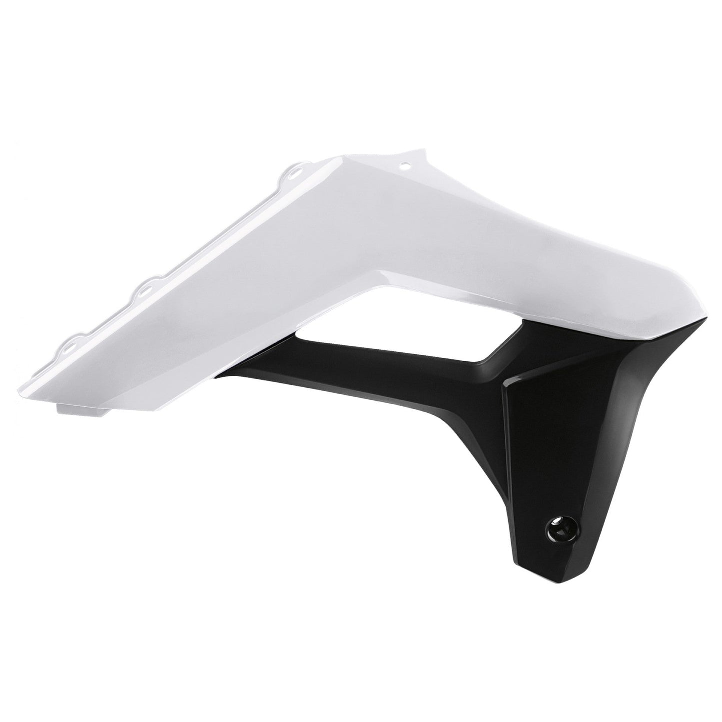 Polisport Sherco Radiator Scoops SE-R SEF-R 2017 - 2023 SC SC-F 2019 - 23, White / Black