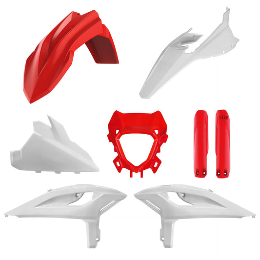 Polisport Beta Plastic Kit RR X-Pro & Racing 2025 - 2026, OEM Red White