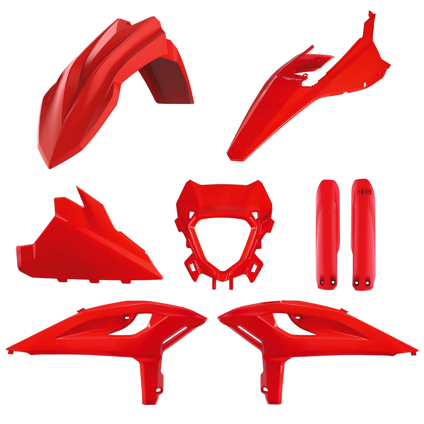Polisport Beta Plastic Kit RR X-Pro & Racing 2025 - 2026, All Red