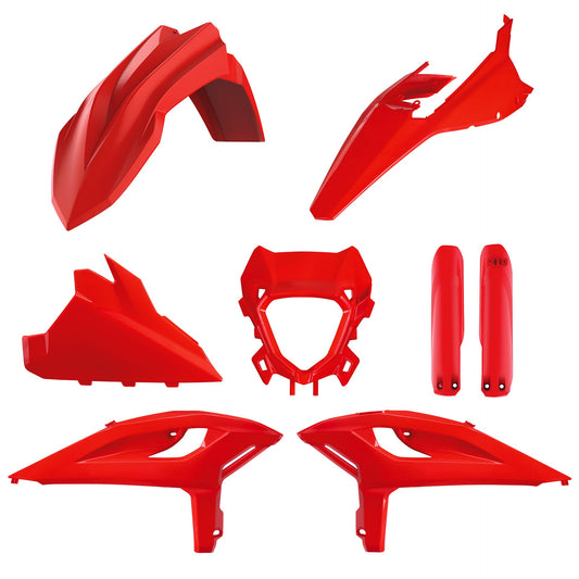 Polisport Beta Plastic Kit RR X-Pro & Racing 2025 - 2026, All Red