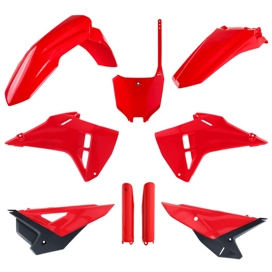 Polisport Honda RESTYLE Plastic Kit CRF 250 R 2022 - 2024 CRF 450 R 2021 - 24, OEM Red