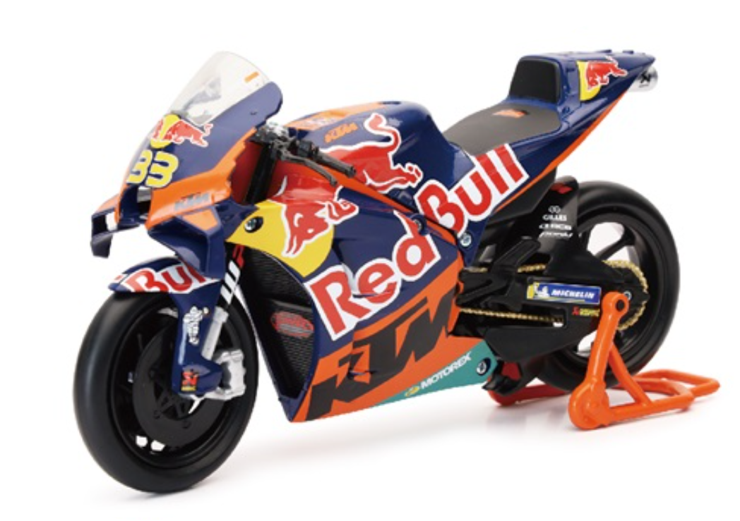 New Ray Toys 1:12 Brad Binder Moto GP Red Bull KTM Toy Model