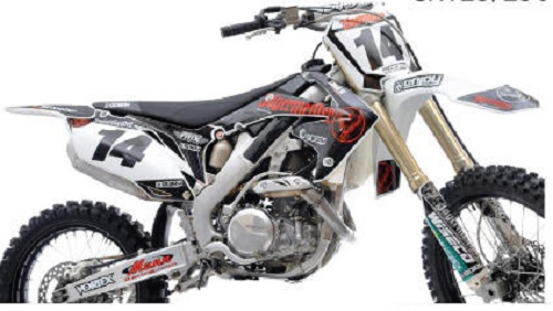 Enjoy Manufacturing Honda Graphics Kit CRF 250 R 2004 - 2009, Jagermeister