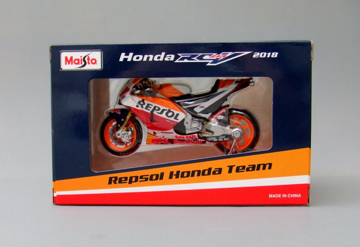 Maisto Toys 1:18 Repsol Honda Mark Marquez 2018 Toy Model