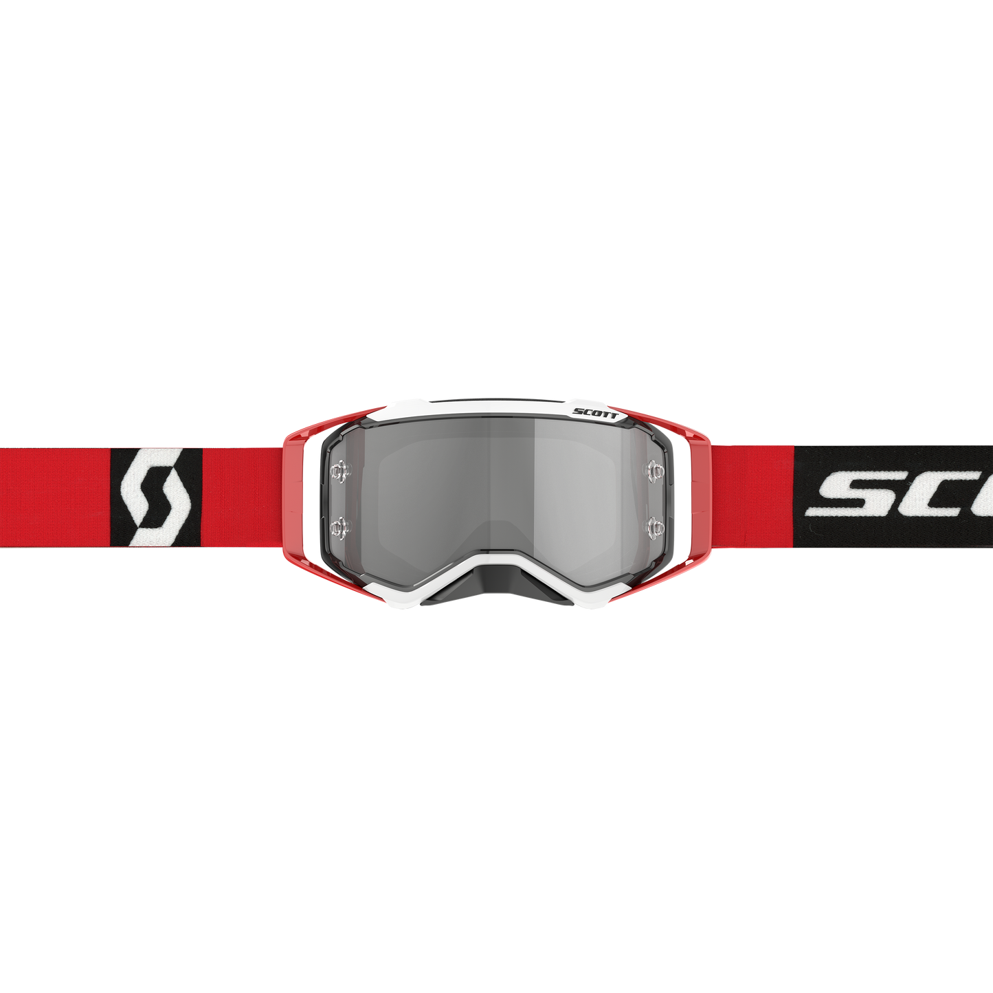 Scott Prospect Goggle, Red / Black – Silver Chrome Works lens