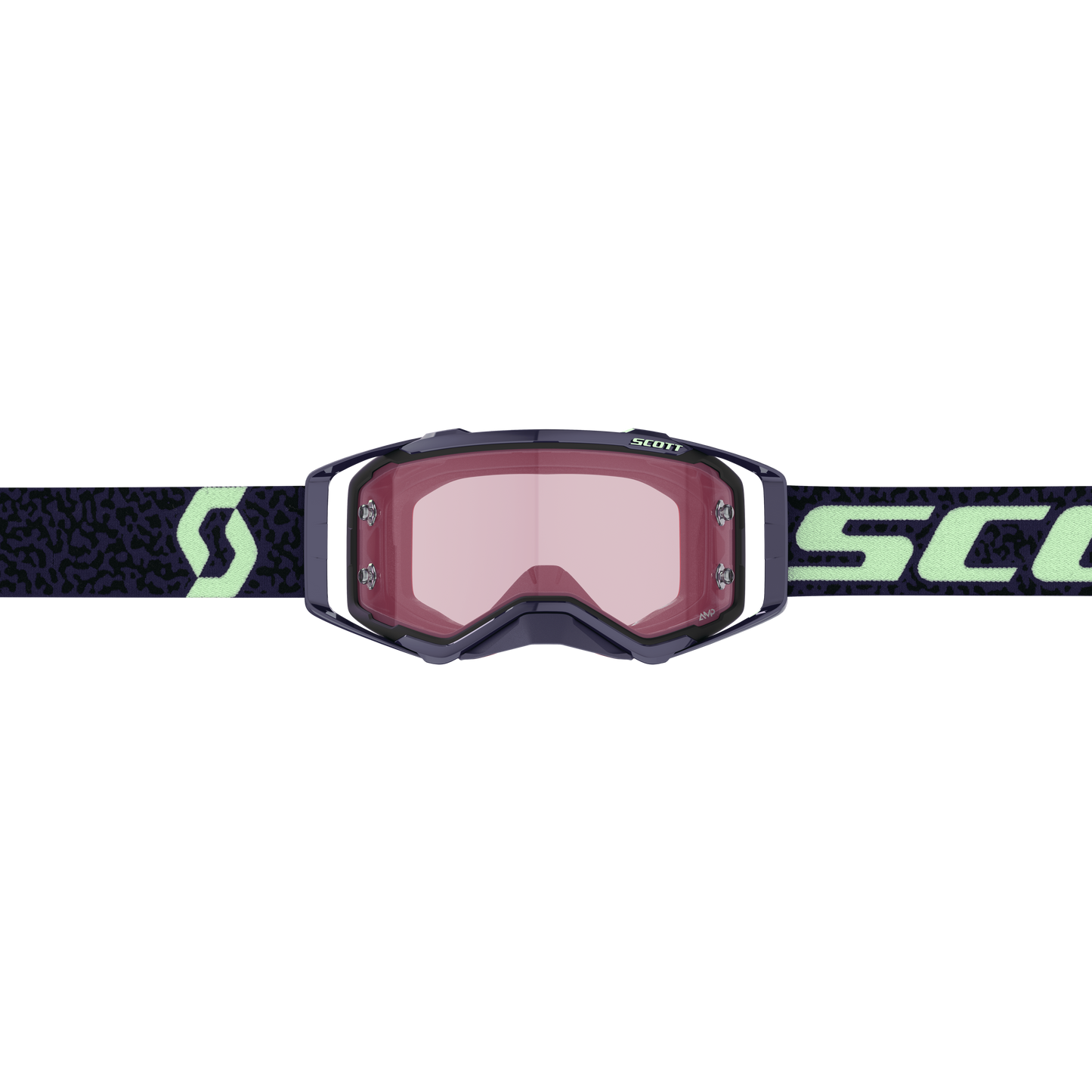 Scott Prospect Amplifier Goggle, Dark Purple / Mint Green - Rose Works Lens