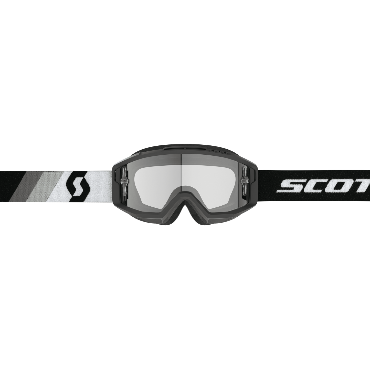 Scott Split OTG Goggles, Premium Black / White - Clear Works Lens