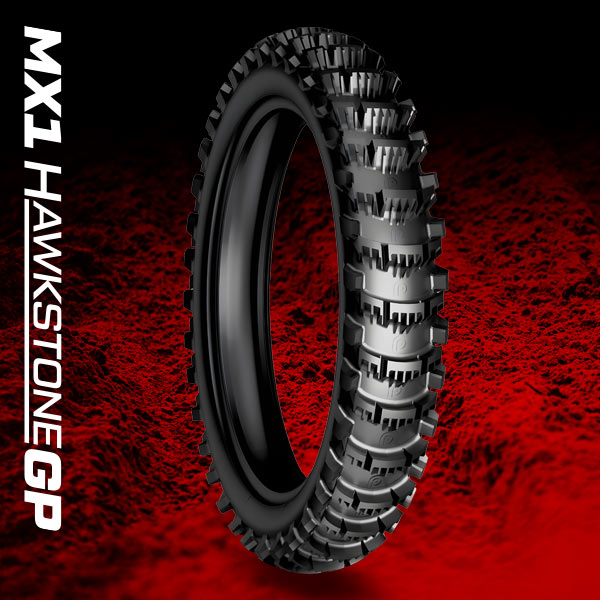 Plews Tyres MX1 HAWKSTONE GP Soft Rear - 110 / 90 – 19