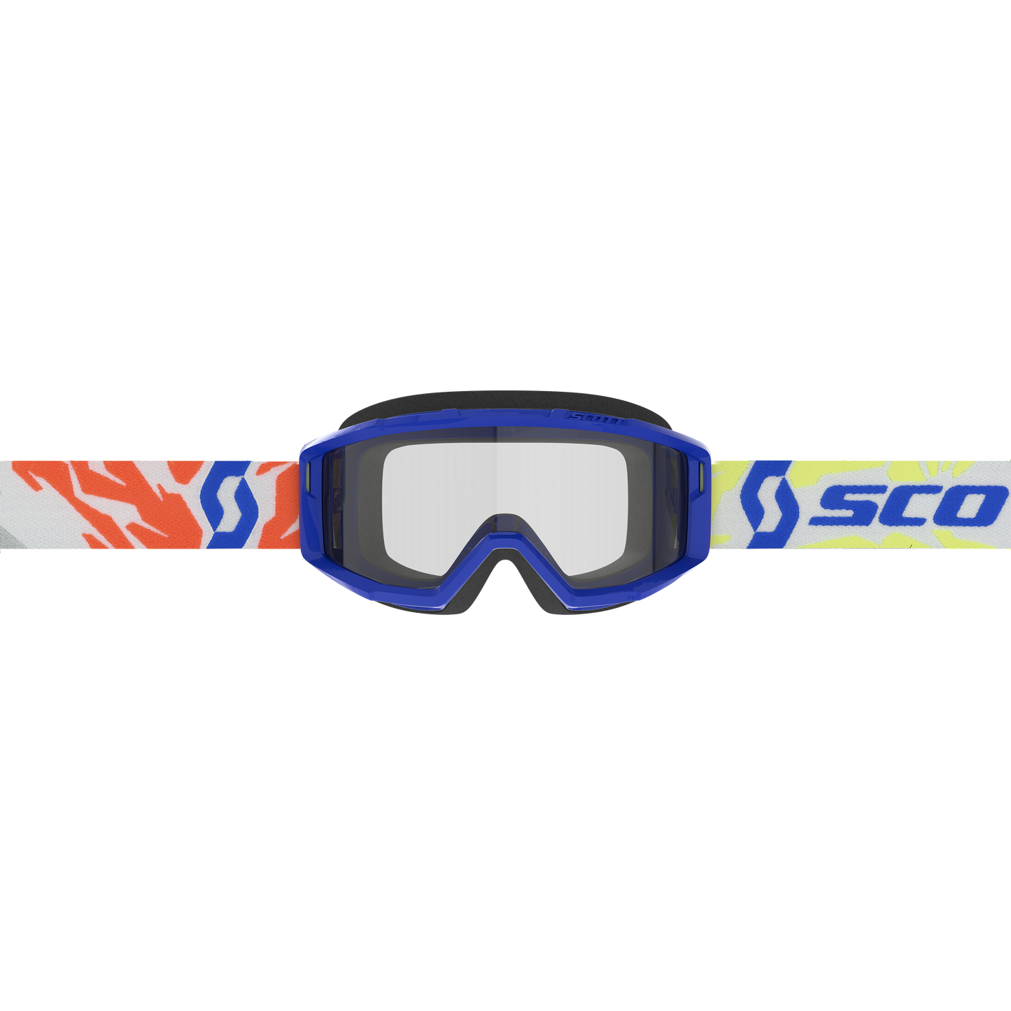 Scott Primal Youth Goggle, Blue – Clear Works Lens