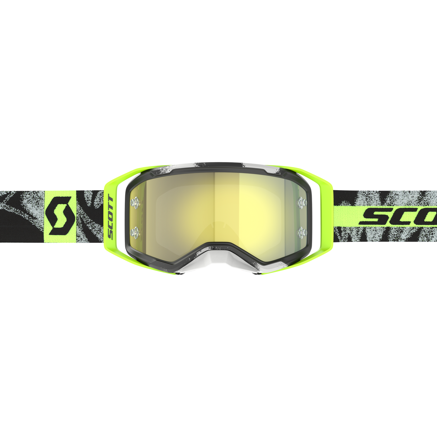 SCOTT Prospect 2.0 Goggle, Caviar Black / Safety Yellow - Yellow Chrome Works