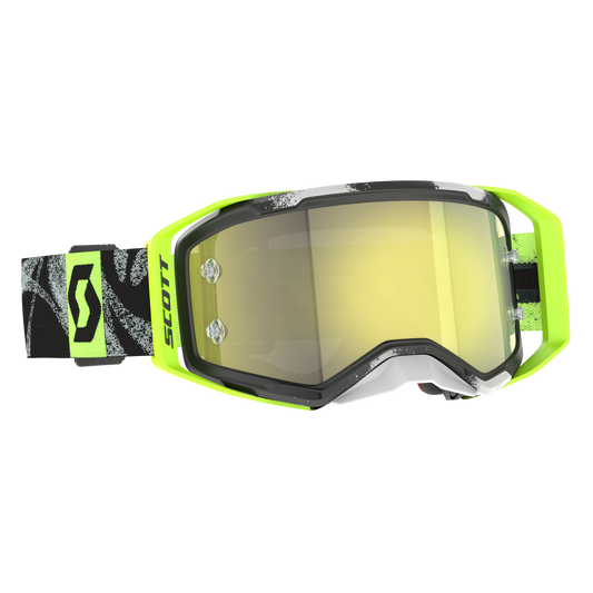 SCOTT Prospect 2.0 Goggle, Caviar Black / Safety Yellow - Yellow Chrome Works