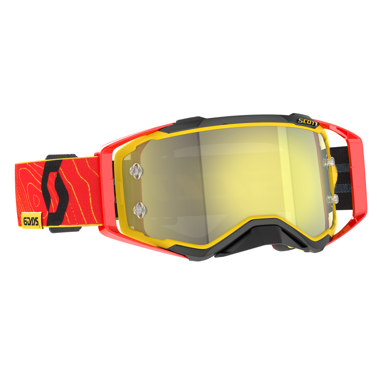 Scott Prospect Goggle, 6 Days Spain 2024 – Yellow Chrome Works Lens