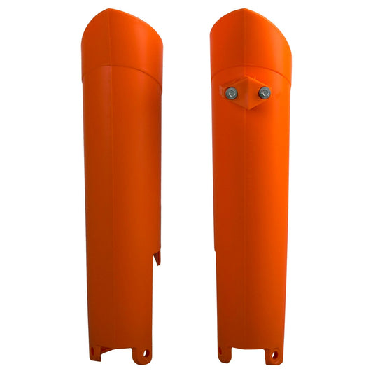 Polisport KTM Fork Guards SX SXF 2008 - 2014 EXC EXCF 08 - 2015 Husqvarna TC FC 2006 - 14 TE FE 06 - 15, Orange