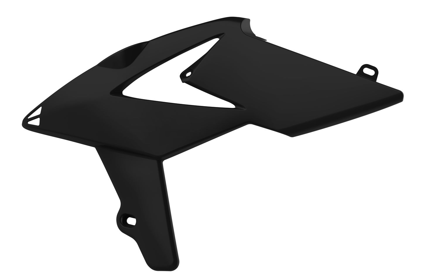 Polisport Beta Plastic Kit with Fork Guards RR ENDURO 2018 ONLY, Black