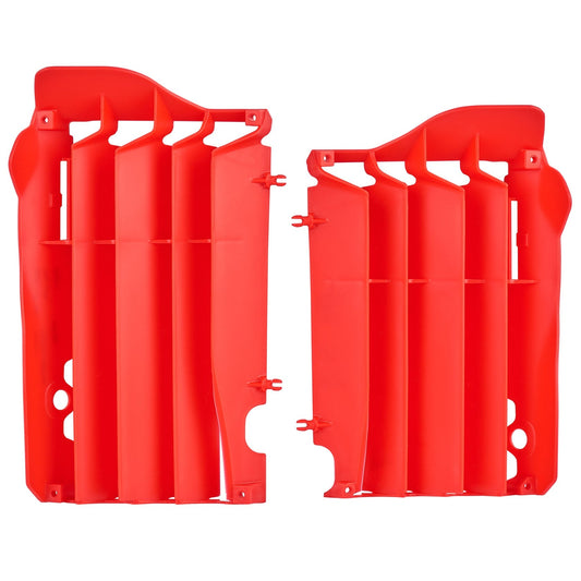 Polisport Honda Radiator Louvers CRF 250 R 2014 - 2015, Red