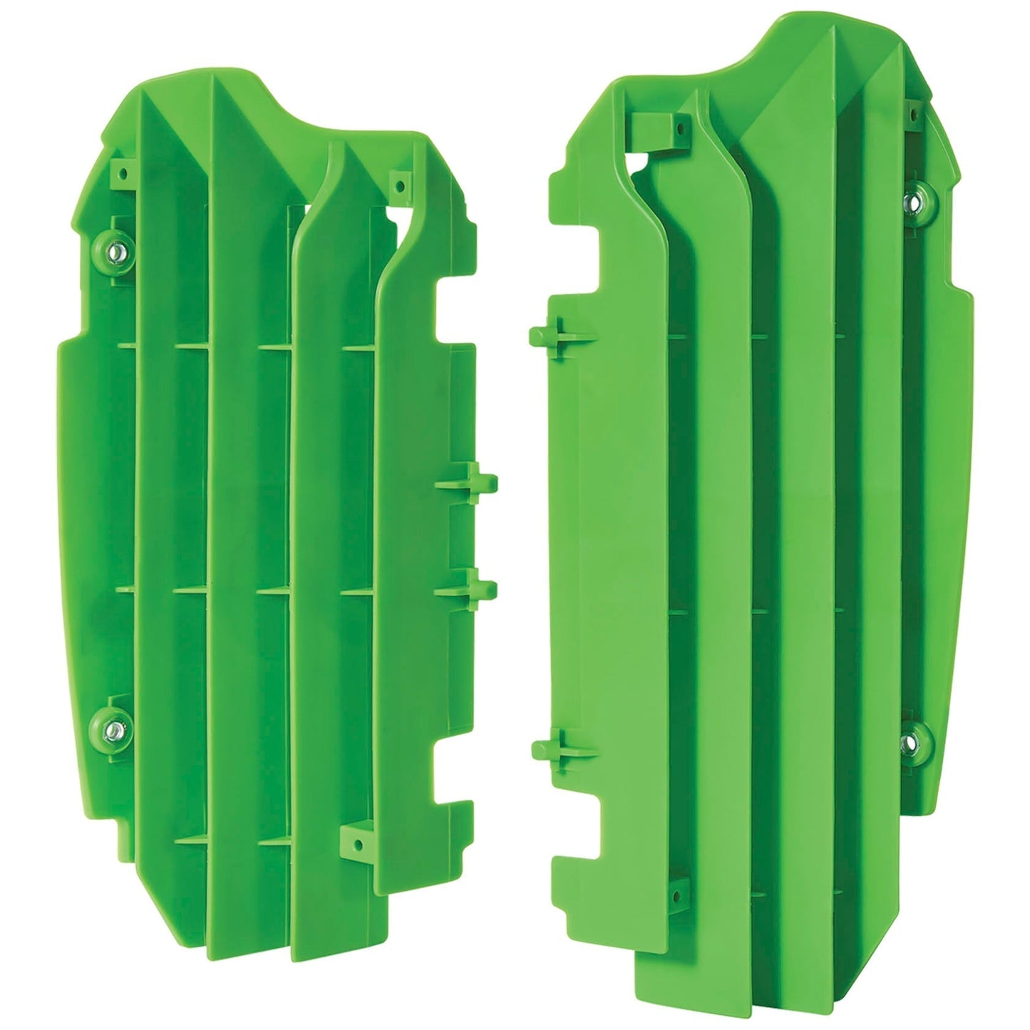 Polisport Kawasaki Radiator Louvers KXF 250 2013 - 2016, Green