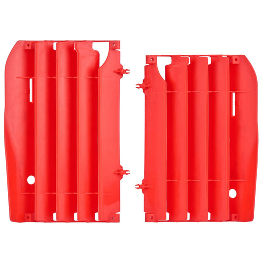 Polisport Honda Radiator Louvers CRF 450 R 2009 - 2012, Red