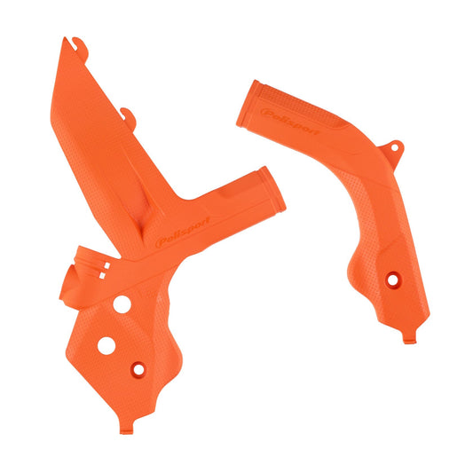 Polisport KTM Frame Guards SX SXF 2019 - 2022 EXC EXCF 2020 - 22, Orange