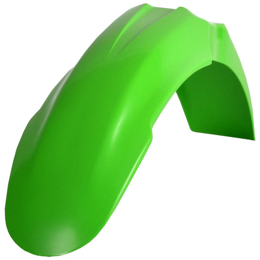 Polisport Kawasaki Front Fender KX 125 250 2003 - 2008 KXF 250 2004 - 08 KXF 450 2006 - 08 Suzuki RMZ 250 04 - 06, Green