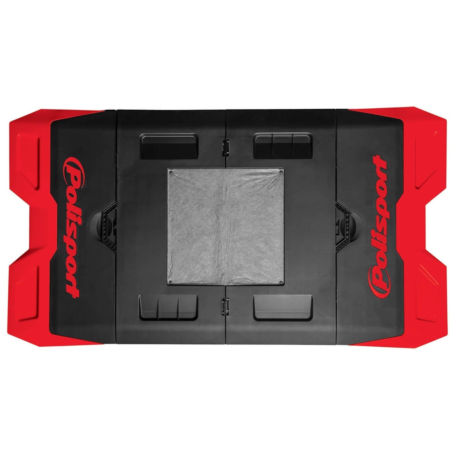 Polisport Bike Mat Foldable Plastic Mat, Red