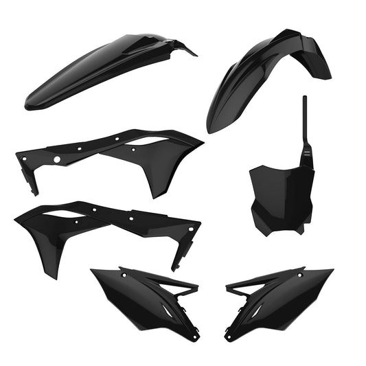 Polisport Kawasaki Plastic Kit KXF 250 2017 - 2020, Black