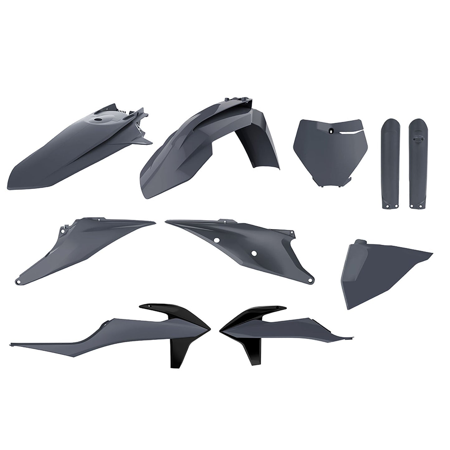 Polisport KTM Plastic Kit SX SXF 2019 - 2022, Nardo Grey