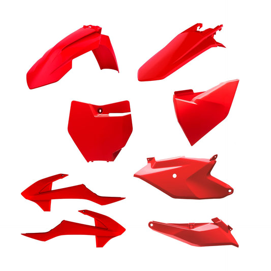 Polisport Gas Gas Plastic Kit MC 85 2021 - 2022 KTM SX 85 2018 - 22, OEM All Red