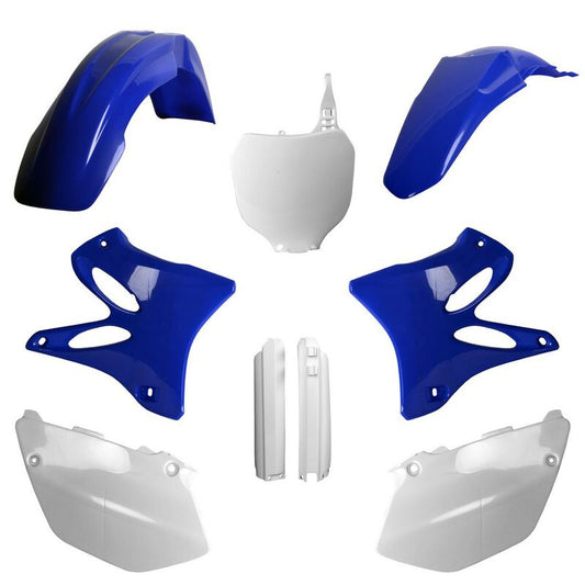 Polisport Yamaha Plastic Kit YZ 125 YZ 250 2002 - 2004, OEM  Blue