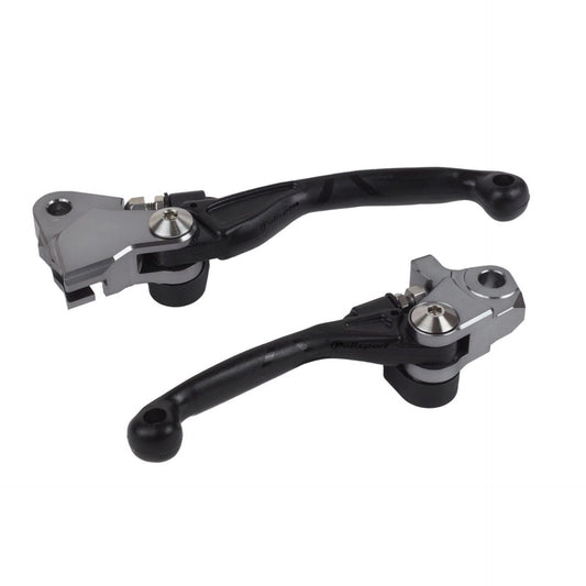 Polisport KTM Pivot Lever Set SX XCW 125 150 2016 - 2022 SX SXF EXC EXCF 250 300 350 450 500 2014 – 22, Black