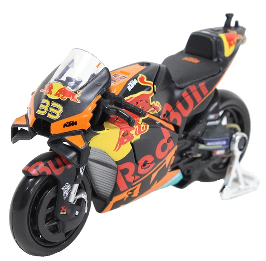 Maisto Toys 1:18 Red Bull KTM Brad Binder # 33 Toy Model