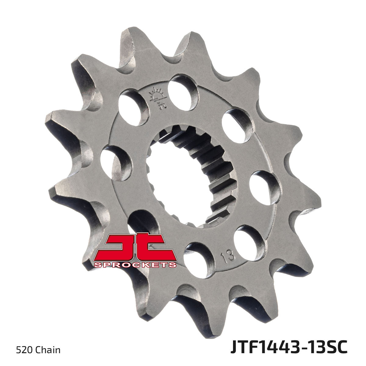 JT Sprockets Steel Self Cleaning Front Sprocket Suzuki RMZ 450 2013 - 2024, 13T