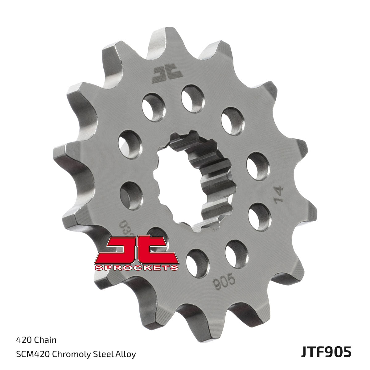 JT Sprockets Steel Front Sprocket KTM Gas Gas SX MC 65 2024 - 2026 Husqvarna TC 65 2024 ONLY, 14T
