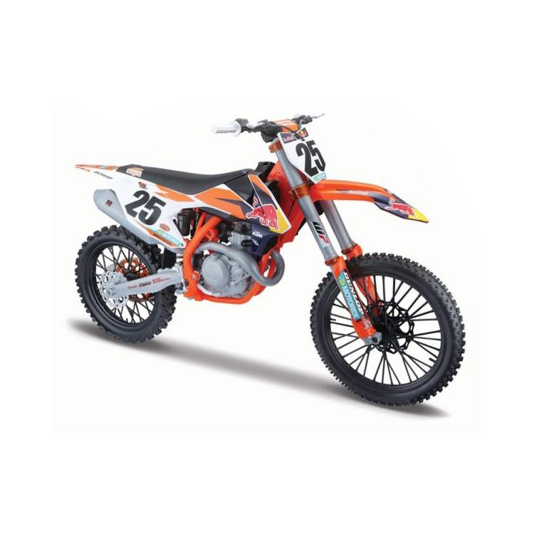 Maisto Toys 1:6 Marvin Musquin #25 Red Bull KTM SXF 450 Toy Model