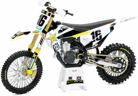 New Ray Toys 1:12 Zach Osborne Rockstar Energy Husqvarna FC 450 Toy Model